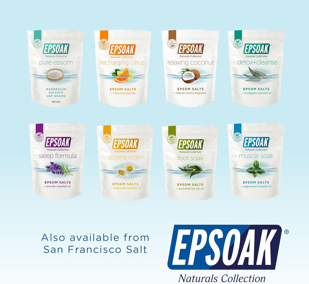 Dead Sea Salt, 100% Pure & Natural, 19 Lbs. Fine Grain (0-1.7 Mm) Bulk Bag, Easily Dissolving Dead Sea Salts for Soaking & Bathing, Skin Nourishing Fine Sea Salt, Unscented